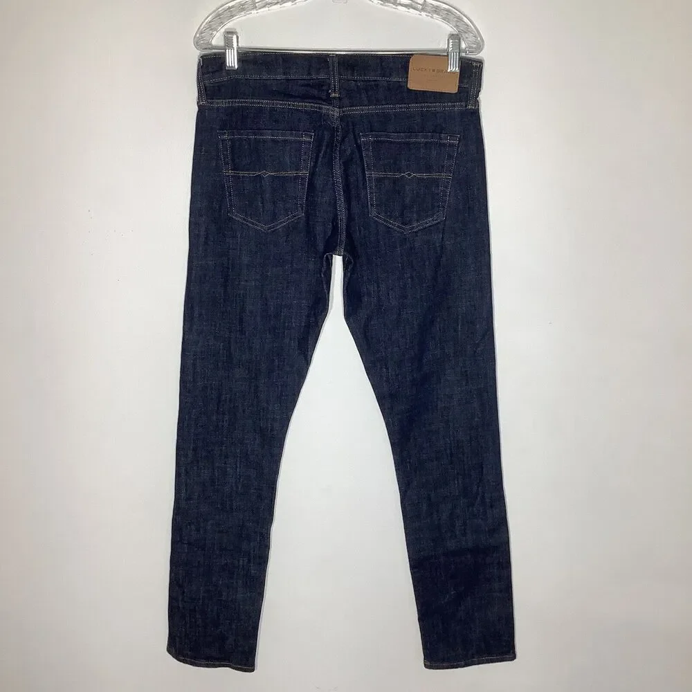 Lucky Brand Mens 110 Slim Fit Jeans Blue Size 30 x 32‎ (Actual 32 x 32)